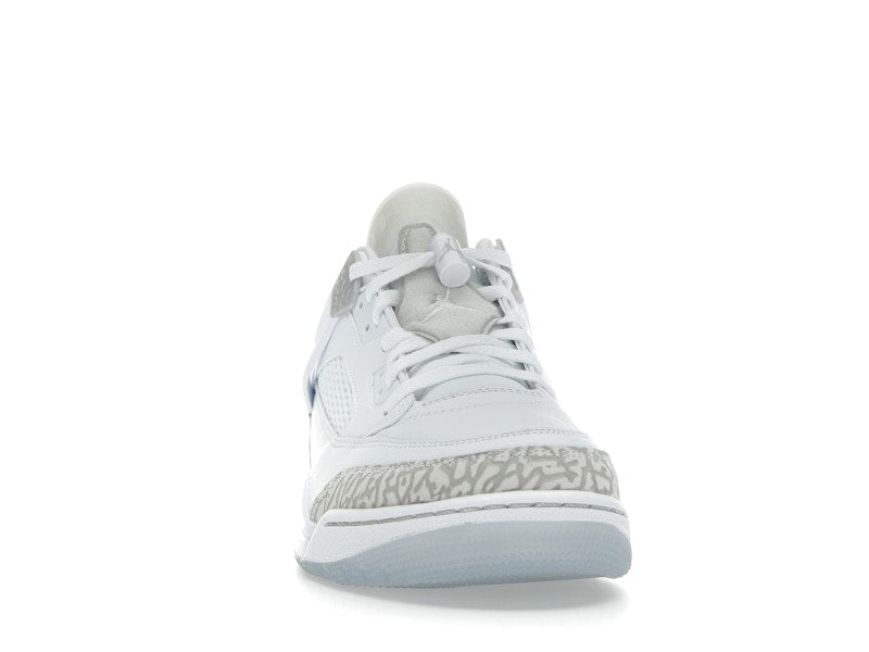 Jordan Spizike Low White Metallic Silver Barely Blue Neutral Grey
