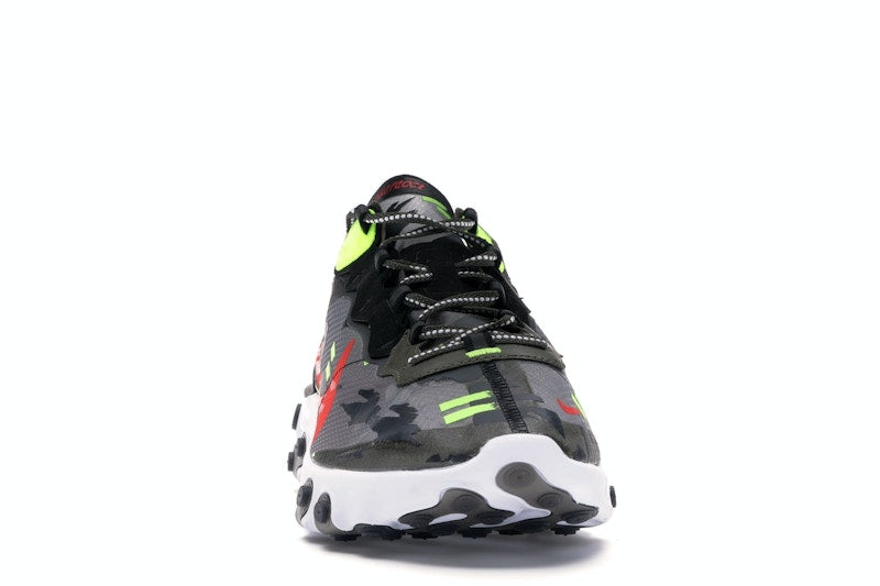 Nike React Element 87 Medium Olive Bright Crimson