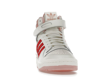 adidas Forum 84 Hi Off White Pink Red