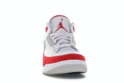 Jordan 3 Retro Tinker White University Red