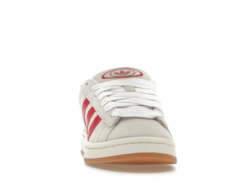 adidas Campus 00s Crystal White Better Scarlet (Women's)