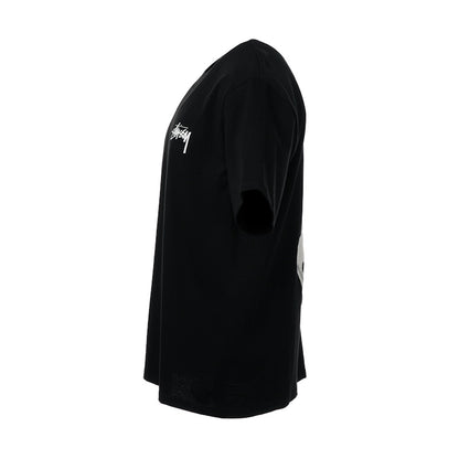 Stussy Fuzzy Dice Tee Black