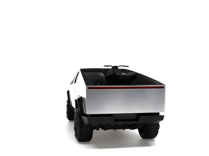 Hot Wheels x Tesla Cybertruck 1:10 Scale RC Car (2021 Version w/ Cyberquad)