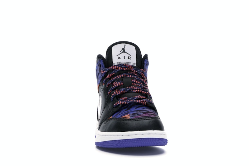 Jordan 1 Mid Multi-Color Tiger Stripe (GS)