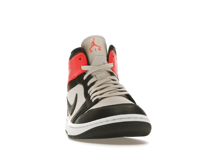 Jordan 1 Mid Newsprint Light Orewood Brown (Women's)