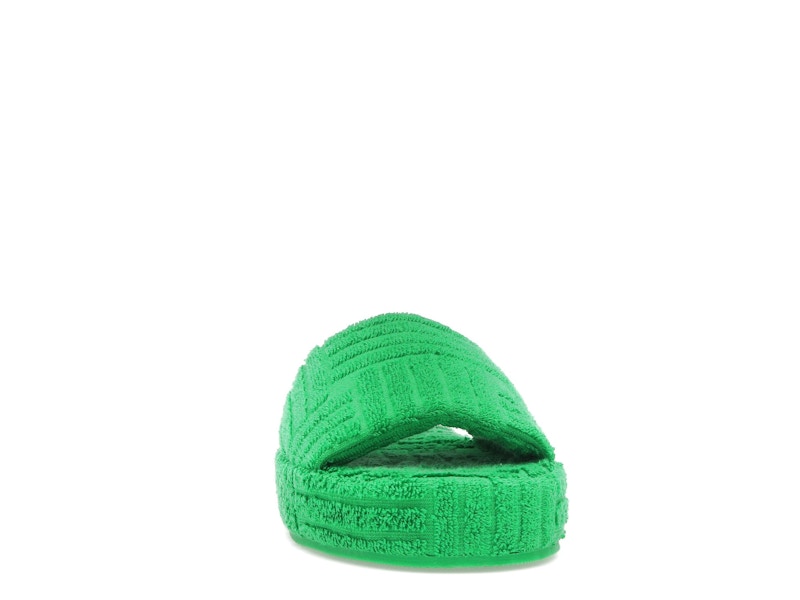Bottega Veneta Resort Sponge Slide Grass (Womens)