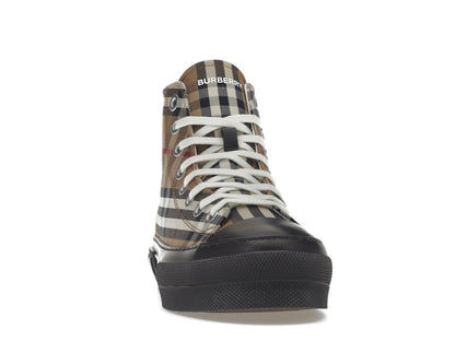Burberry Vintage Check High Top Birch Brown