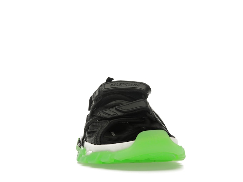 Balenciaga Track Sandal Black White Green