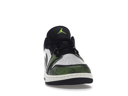 Jordan 1 Low Wear Away Electric Green (GS)