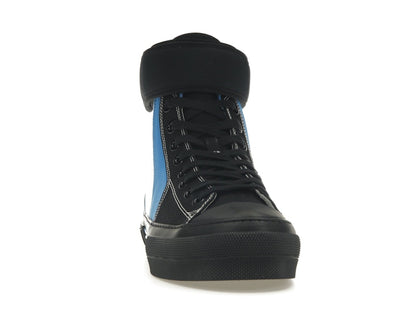 Burberry Sub High-Top Laced-Up Trainer Black Blue White