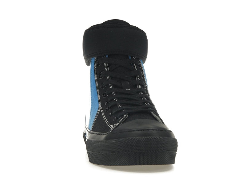 Burberry Sub High-Top Laced-Up Trainer Black Blue White
