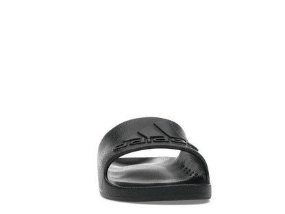 adidas Adilette Aqua Slides Core Black Logo