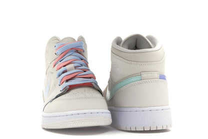 Jordan 1 Mid Multi-Color Swoosh Phantom (GS)