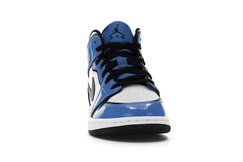Jordan 1 Mid Signal Blue (GS)