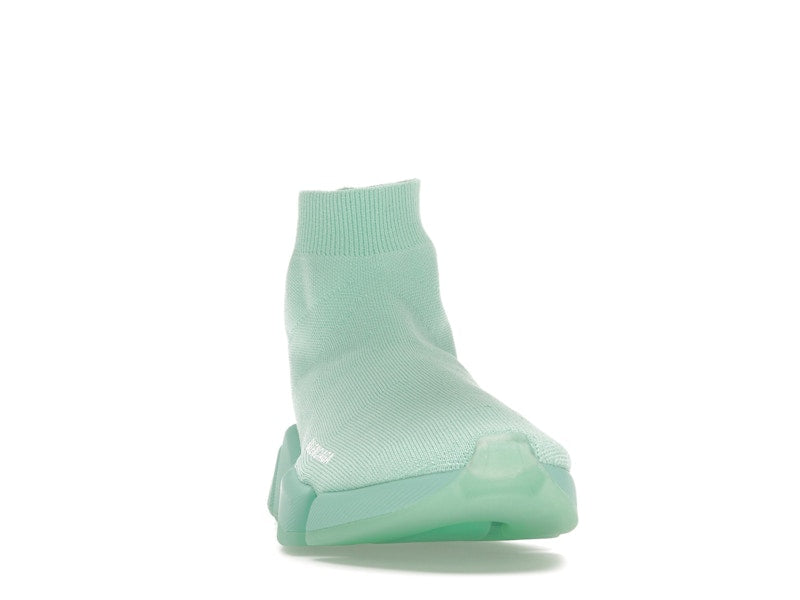 Balenciaga Speed 2.0 Recycled Transparent Sole Green (Women's)