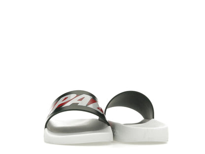 Palace x Gucci Logo Web Slide Sandal White