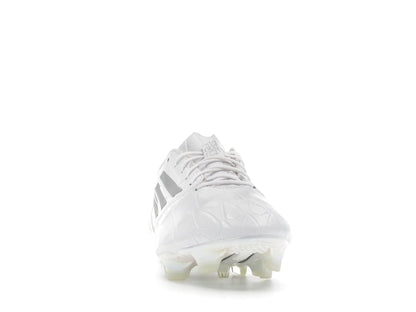 adidas Adizero F50 4 Leather FG White Silver Metallic