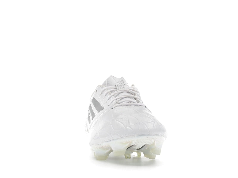 adidas Adizero F50 4 Leather FG White Silver Metallic