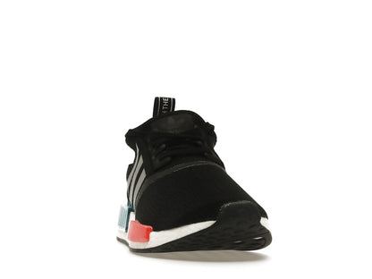 adidas NMD R1 Black Silver Solar Red