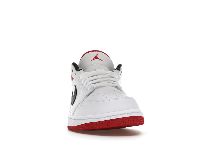 Jordan 1 Low White University Red Black