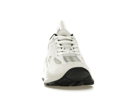Burberry Logo Print Leather, Suede and Check Mesh Sneakers Archive Beige White (Women's)