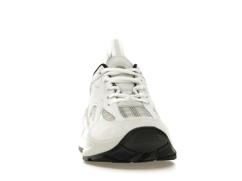 Burberry Logo Print Leather, Suede and Check Mesh Sneakers Archive Beige White (Women's)