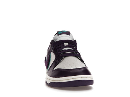 Nike Dunk Low Chenille Swoosh Sail Grand Purple