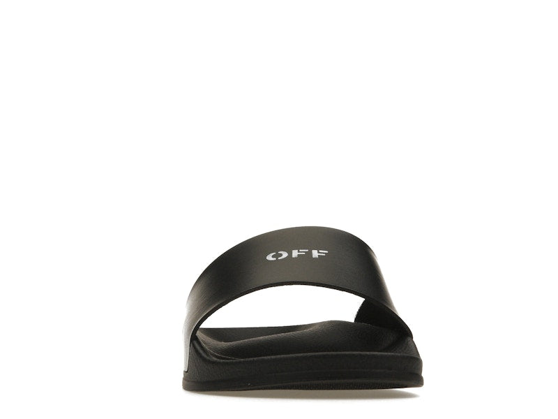 OFF-WHITE Pool Slides Black White (Women's) (SS22)