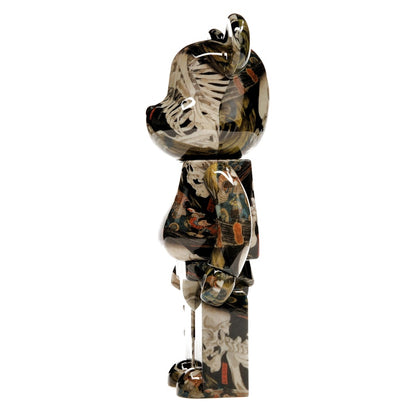 Bearbrick Utagawa Kuniyoshi (The Haunted Old Palace at Soma) 100% & 400% Set