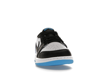 Jordan 1 Retro Low OG Black Dark Powder Blue (GS)