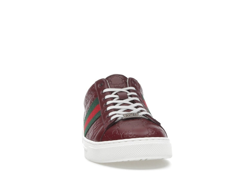 Gucci Ace Web Red Rosso Ancora
