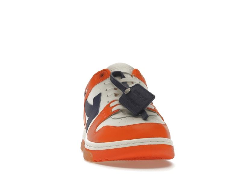 OFF-WHITE Out Of Office OOO Low Tops White Orange Blue