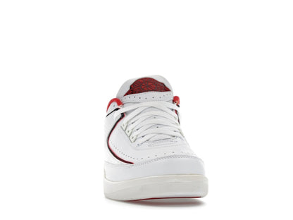 Jordan 2 Retro Low White Varsity Red