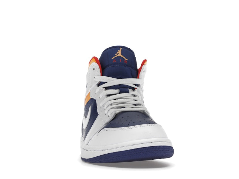Jordan 1 Mid Royal Blue Laser Orange