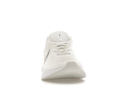 Nike React Infinity Run Flyknit 3 White Grey Kumquat