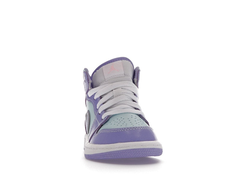 Jordan 1 Mid Purple Aqua (PS)