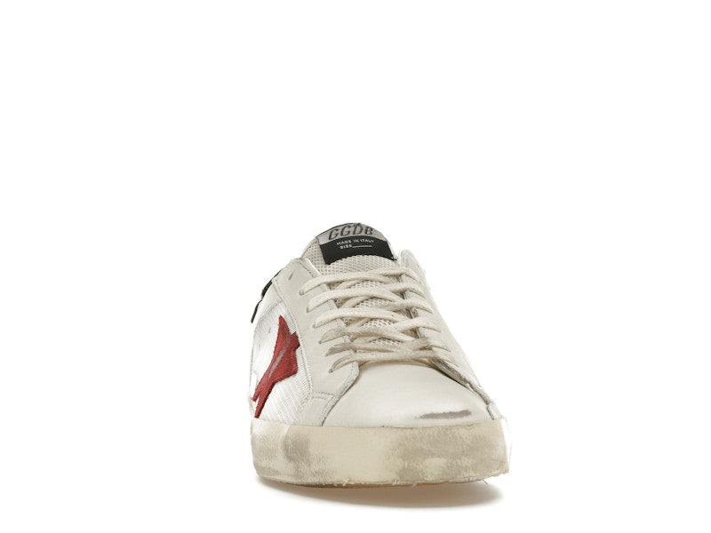 Golden Goose Super-Star White Red Black
