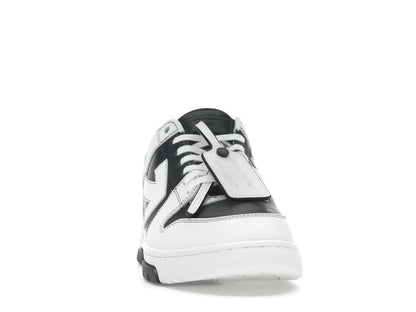 OFF-WHITE Out Of Office OOO Low Tops Black White
