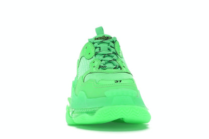 Balenciaga Triple S Neon Green Clear Sole (Women's)