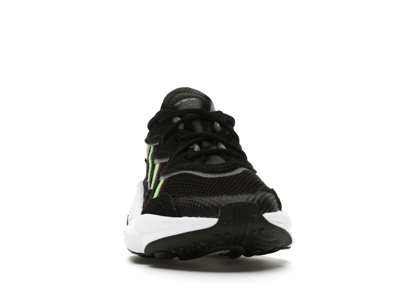 adidas Ozweego Core Black Solar Green (GS)