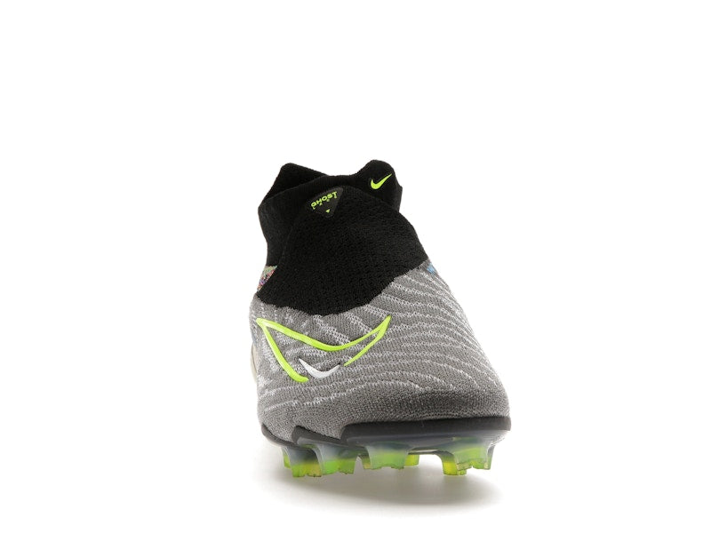 Nike Gripknit Phantom GX Elite Dynamic Fit Fusion FG Black White Blue Glow Volt