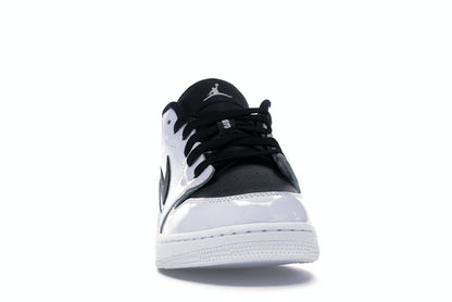 Jordan 1 Low White Black Patent (GS)
