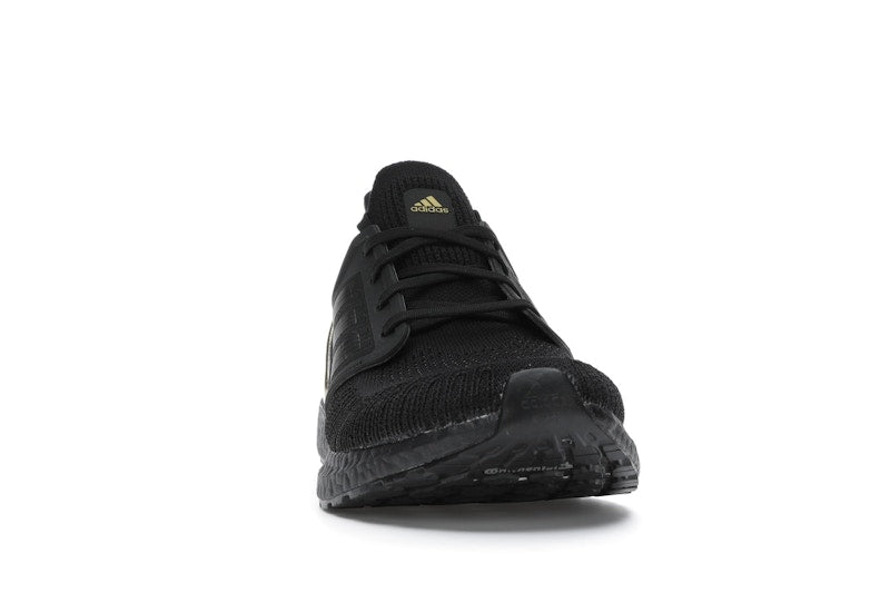adidas Ultra Boost 20 Core Black Gold Metallic
