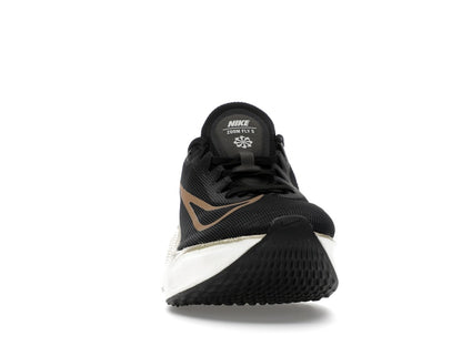 Nike Zoom Fly 5 Black Metallic Gold Grain
