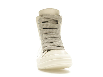 Rick Owens Lido High Sneaks Jumbo Laced Milk