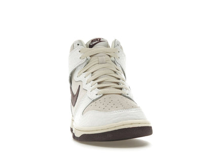 Nike Dunk High Light Orewood Brown Burgundy Crush (Women's)