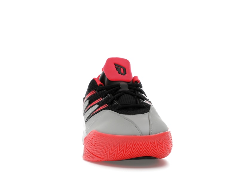 adidas Dame Certified 3 Core Black Lucid Red Grey Two