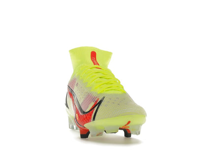 Nike Mercurial Superfly 8 Elite FG Volt Black Bright Crimson