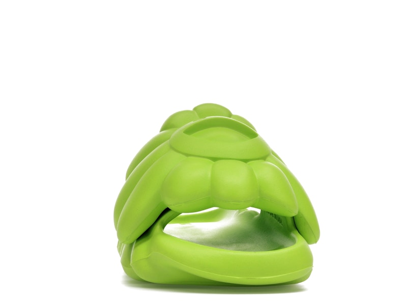 Takashi Murakami Ohana Full-Bloom Slide Lime Zest