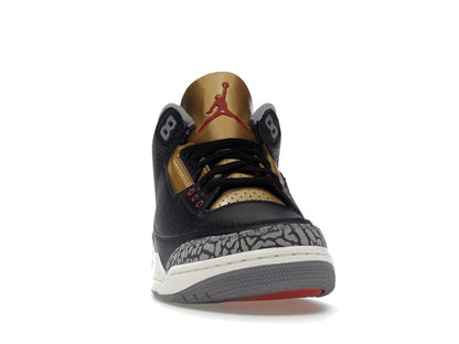 Jordan 3 Retro Black Cement Gold (Women's)